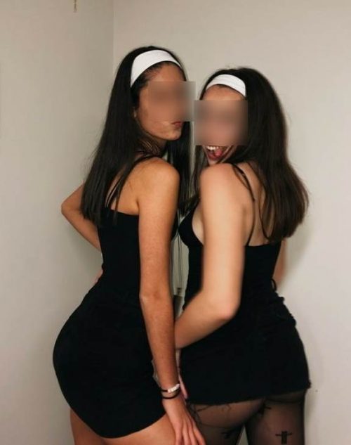 Rencontre une duo de jeunes filles beurettes sans tabou à l'hôtel